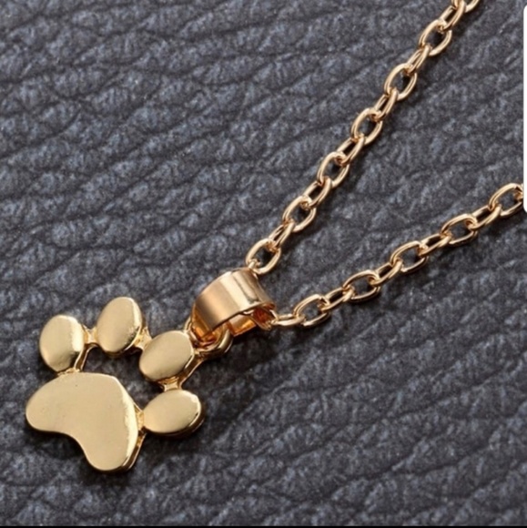 Paw 🐾 Dog 🐕 Cat 🐈 Necklace - Picture 1 of 4